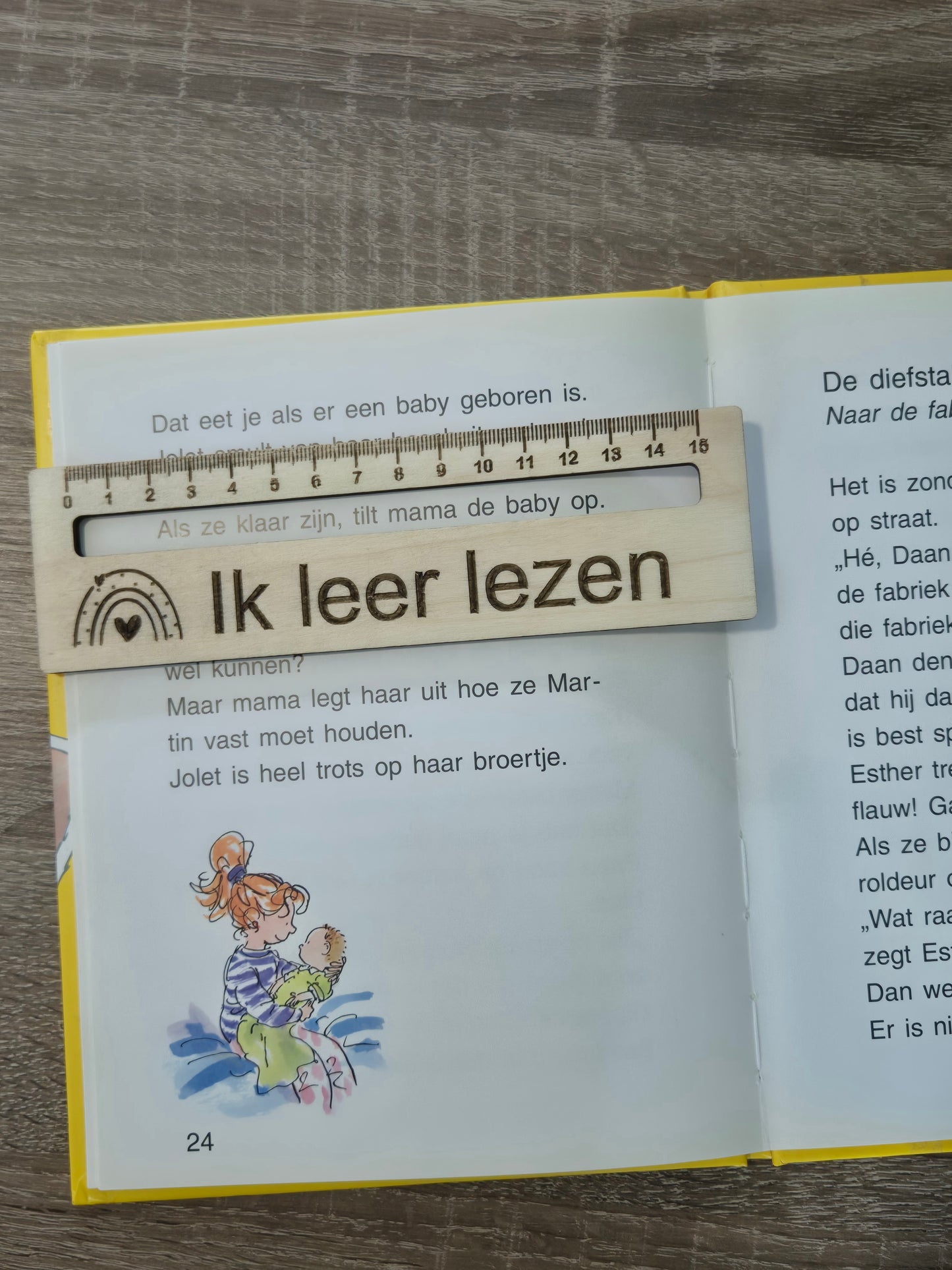 Leeslineaal Regenboog