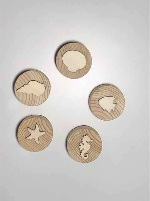 Stempels Set Onderwater - Pico's Handmade