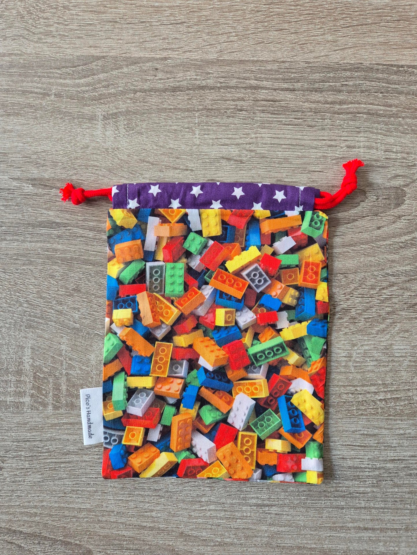 Knikkerzakje Bouwsteentjes