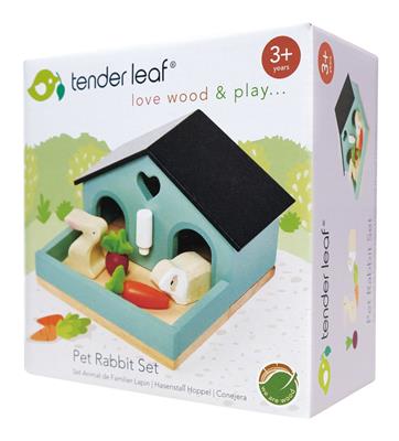 Tender Leaf Toys Huisdierenset Konijn - Pico's Handmade