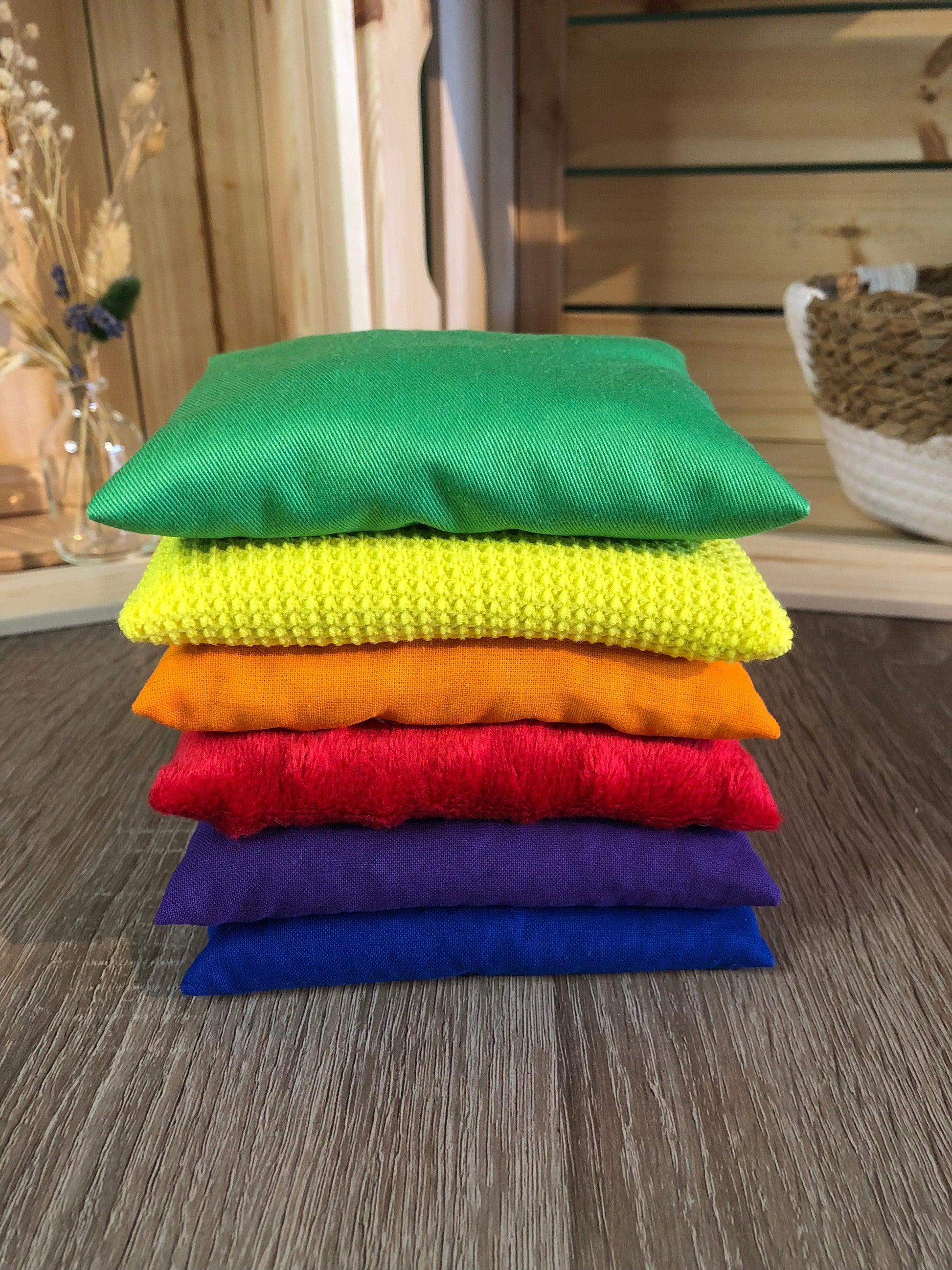 Pittenzakje Set Regenboog - Pico's Handmade