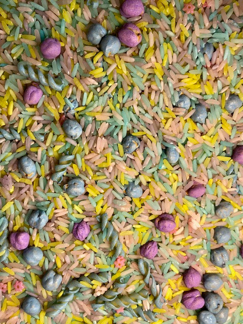 Speelrijst Pastel-mix - Pico's Handmade