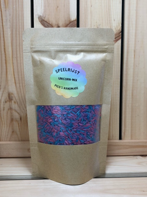 Speelrijst Unicorn-mix - Pico's Handmade